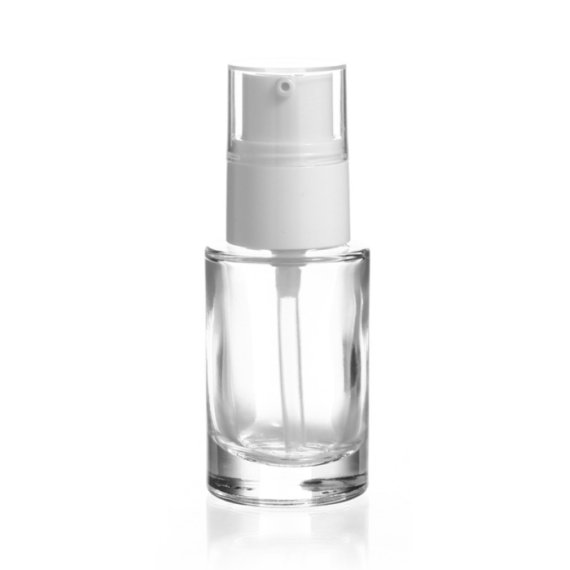 COMO 15 ml | Glass bottle 15 ml with Cream pump