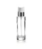 COMO 30 ml | Glass bottle 30 ml with Cream pump, silver